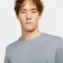 Camiseta running Nike manga comprida Dri-FIT Miler M Preto