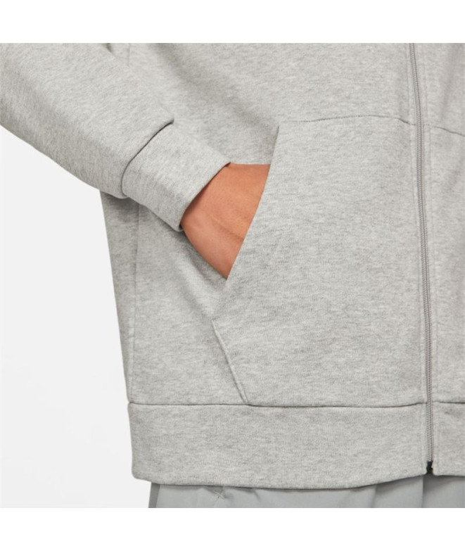 Casaco Nike treino Dri-FIT M Cinzento