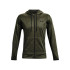 Casaco Under Armour Fleece FZ Hoodie M Verde