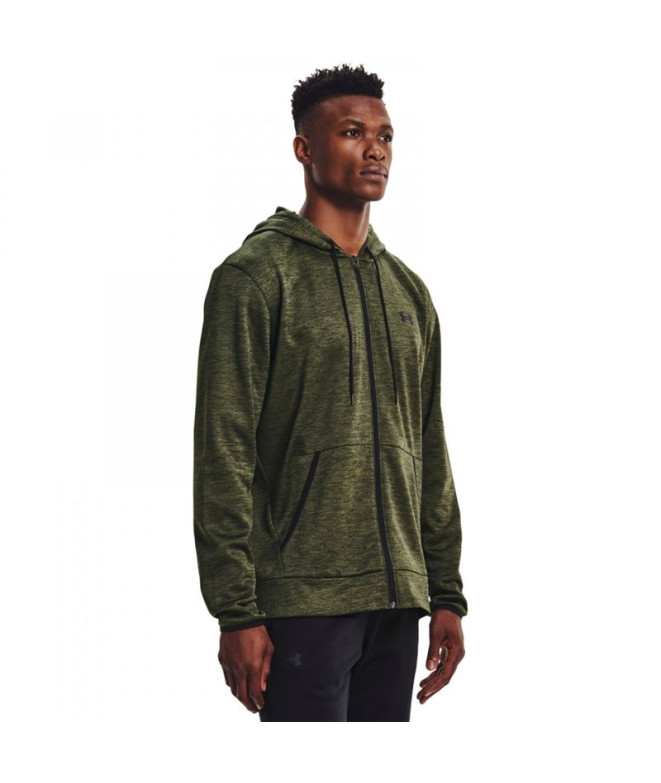 Casaco Under Armour Fleece FZ Hoodie M Verde