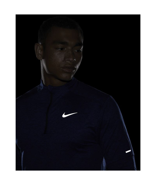 Camiseta de running Nike Dri-FIT Element M Blue