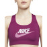 Sujetador deportivo Nike Dri-FIT Swoosh W Sangria