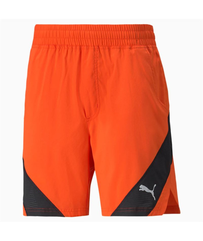 Pantalones cortos de trainning Puma Vent Woven 7 M Orange
