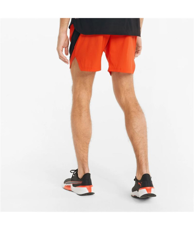 Short d'entraînement Puma Vent Woven 7 M Orange