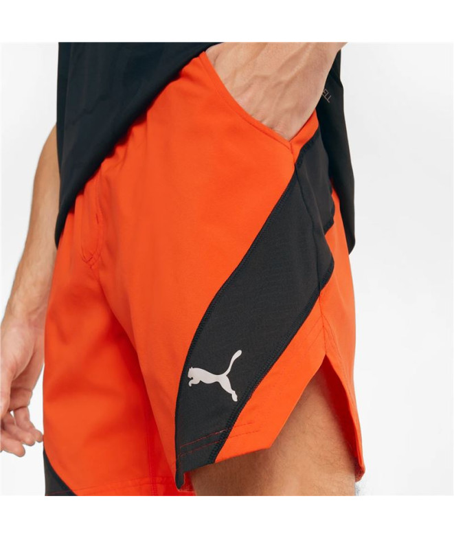 Short d'entraînement Puma Vent Woven 7 M Orange