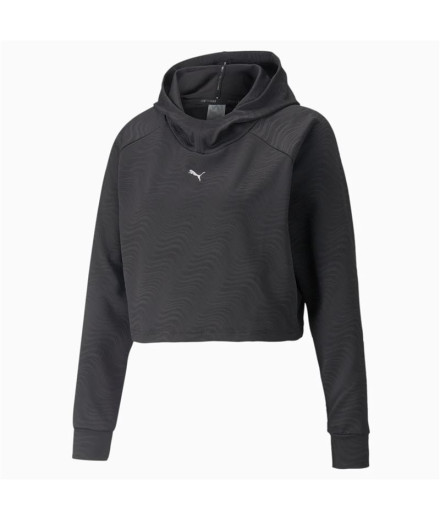 Sudadera de trainning Puma Flawless Pullover W Black