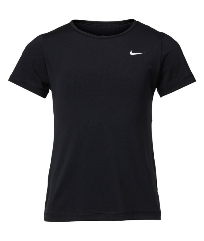 T-shirt Nike Pro Sleeve Girl Preto