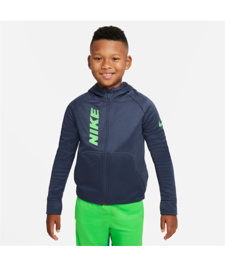 Veste Coupe Vent Nike Enfant 1/2 Zip Taille 10-12 Ans