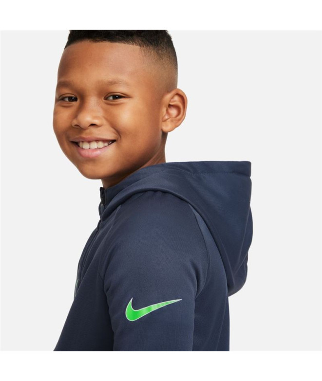 Casaco Nike Therma Boys Azul