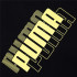 T-shirt preta com logótipo Puma Power para rapaz