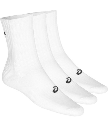 Chaussettes ASICS Crew 3PPK Blanc