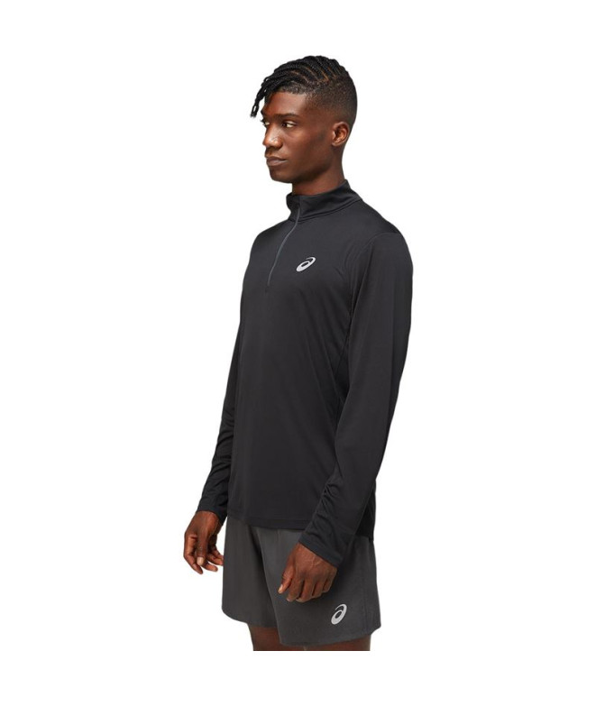 Camiseta ASICS Core 1/2 Cremallera M Black