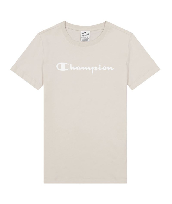 Camiseta Champion Big Script Logo W Off-White