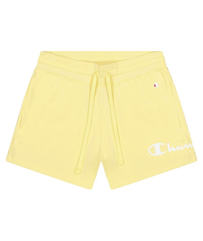 Pantalones cortos Champion Drawcord Pocket W Yellow