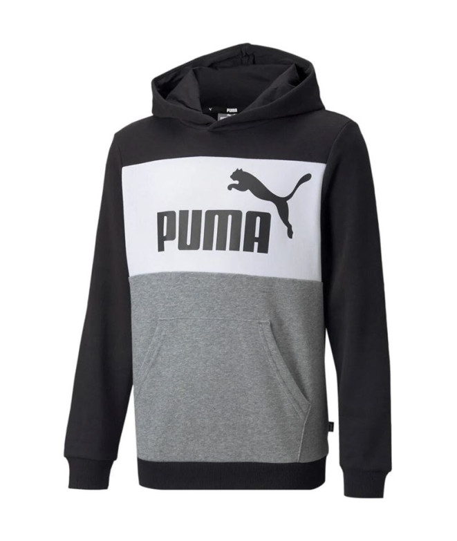 Sweatshirt Puma Essential Colorblock Boys Noir