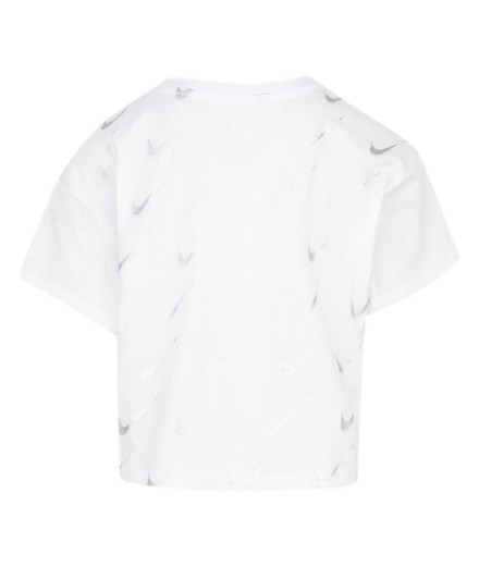 T-shirt Nike Kids Sb Icon Girls Blanc T-shirt pour fille 2