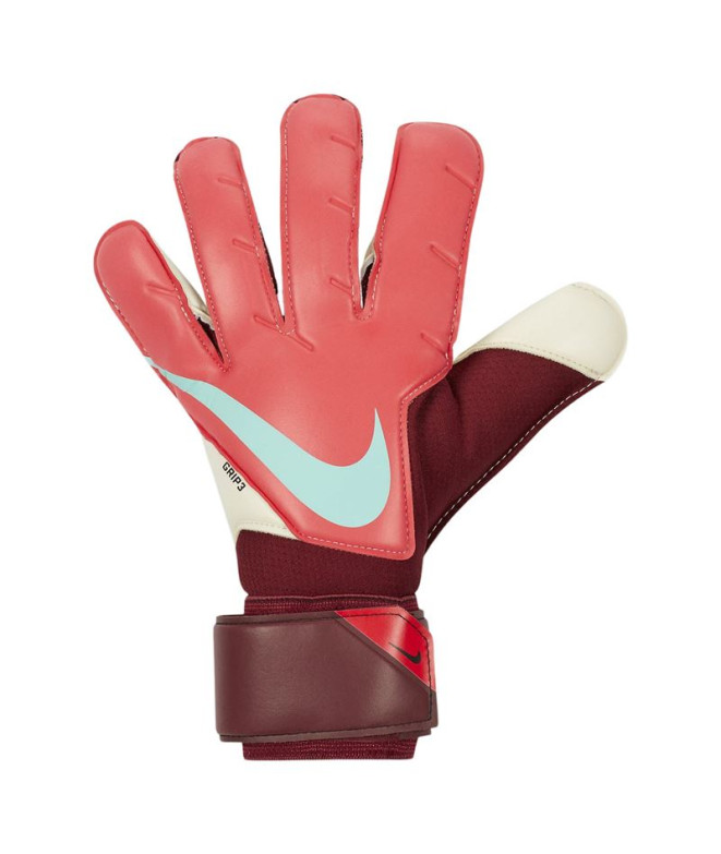 Gants de gardien de but Nike Goalkeeper Grip3 Red