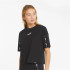 Camiseta Puma Power Tape Crop W Preto