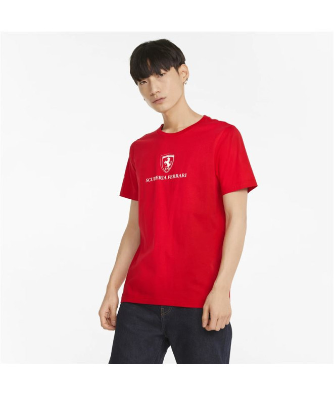 T-shirt Ferrari Race Graphic M Vermelho