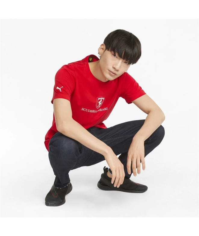 T-shirt Ferrari Race Graphic M Vermelho