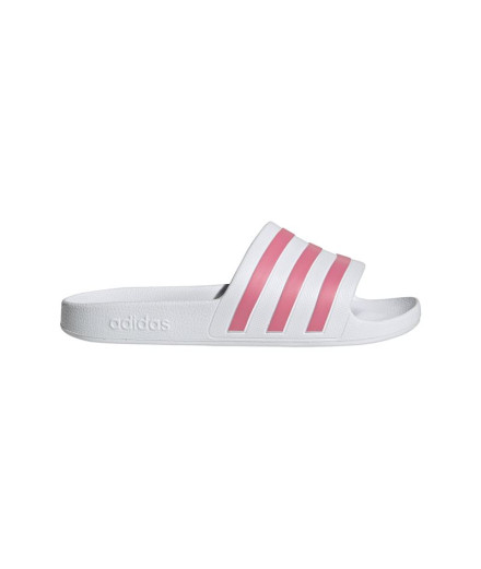 Chinelos adidas Adilette Azul Branco Mulher