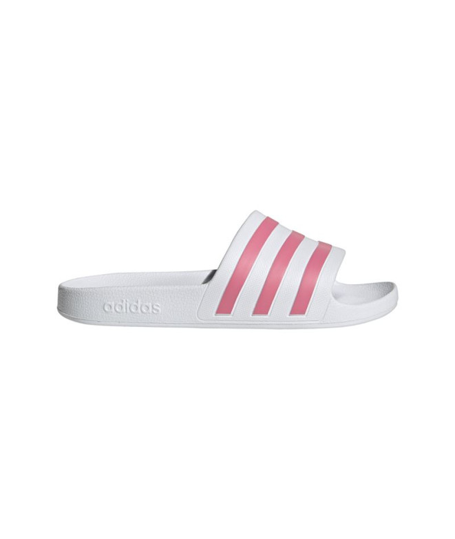 Tongs adidas Adilette Femmes Bleu Blanc