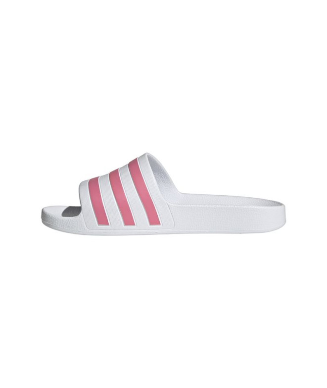 Chinelos adidas Adilette Azul Branco Mulher