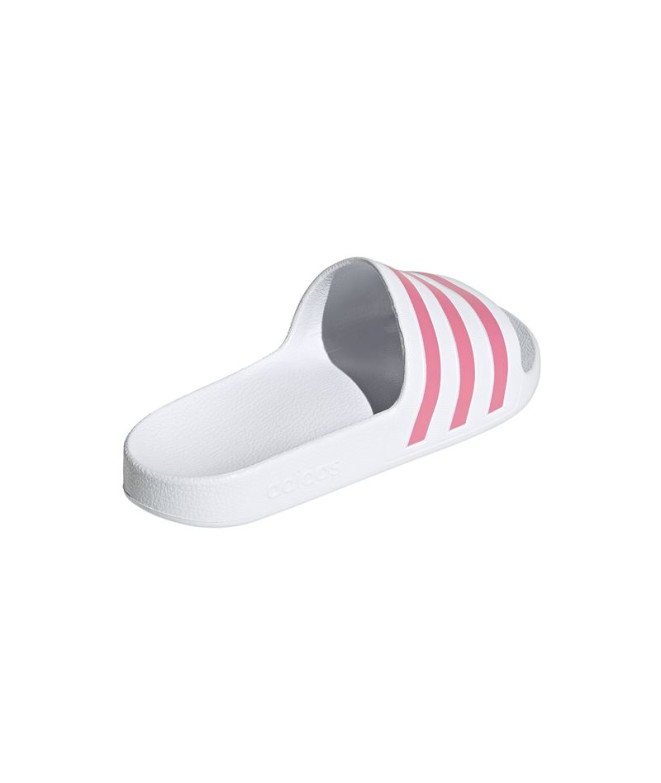 Chinelos adidas Adilette Azul Branco Mulher