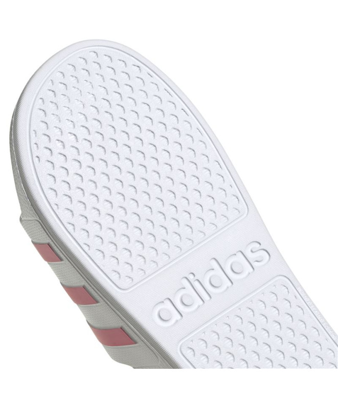Chinelos adidas Adilette Azul Branco Mulher