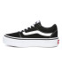 Sapatilhas Vans Ward Plataforma Meninas Preto