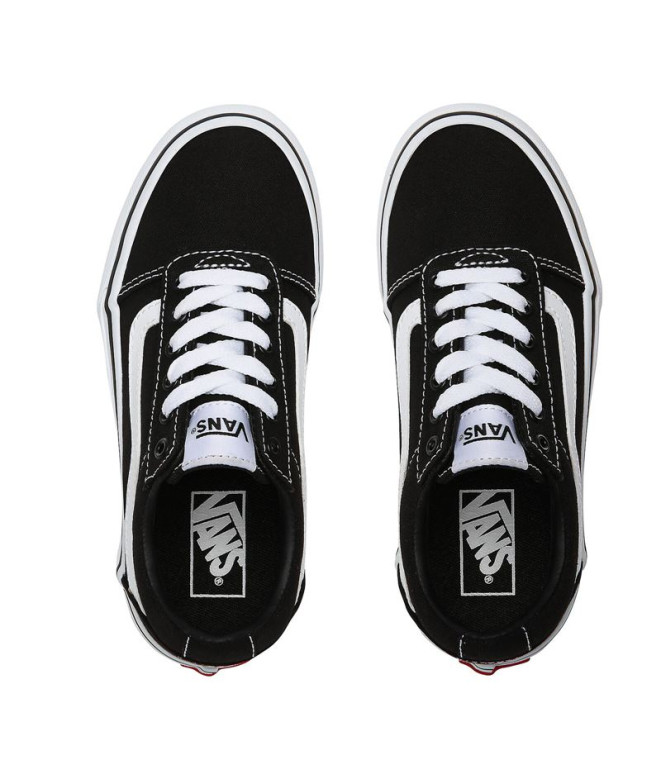 Chaussures Vans Ward Plateforme Filles Noir