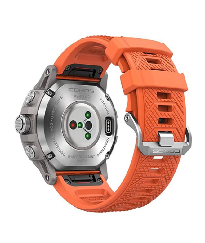 Montre sports Coros Vertix 2 Orange