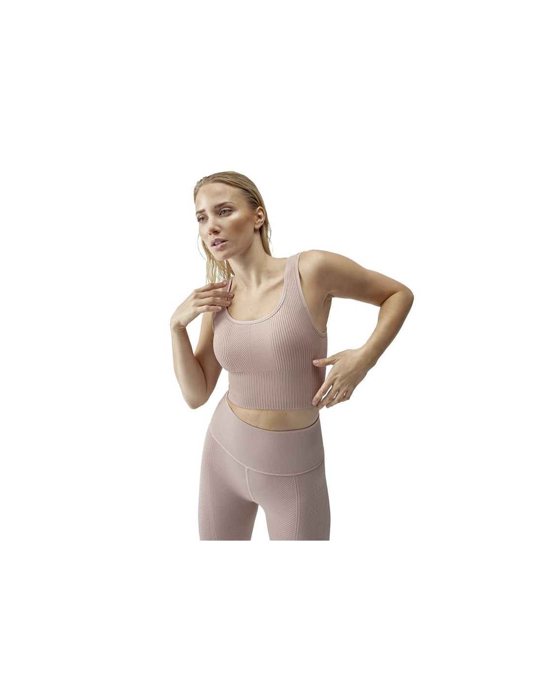 Born Living Yoga Sumita Nude Sports Top