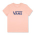 Camiseta Vans Drop V SS Crew-B W Peach