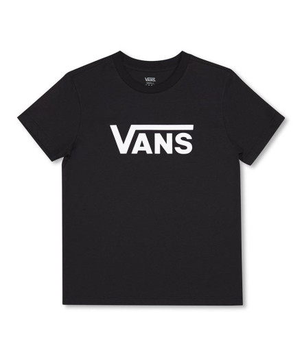 T-shirt Vans Drop V SS Crew-B W Noir T-shirt Vans Drop V SS Crew-B W Noir