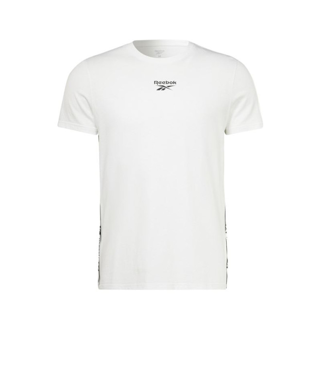 T-shirt Reebok Tape M Blanc