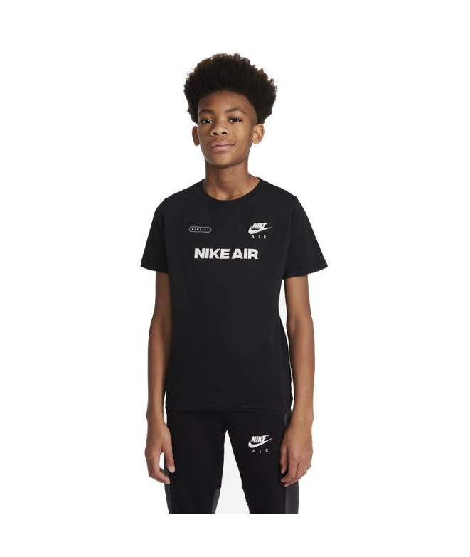 T-shirt Nike Air Boys Noir