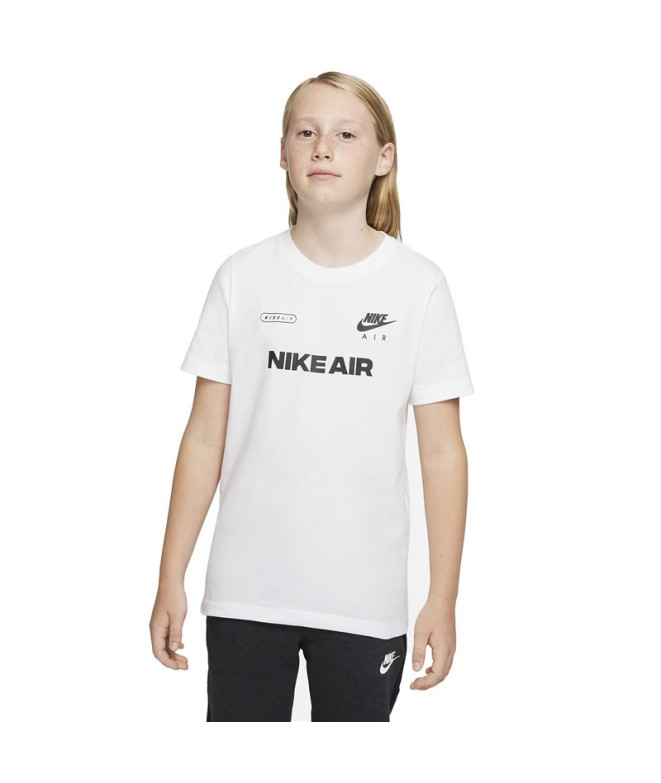 Camiseta Nike Air Boys White