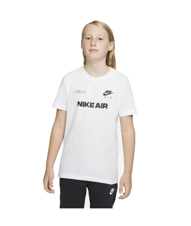 T-shirt Nike Air Boys White