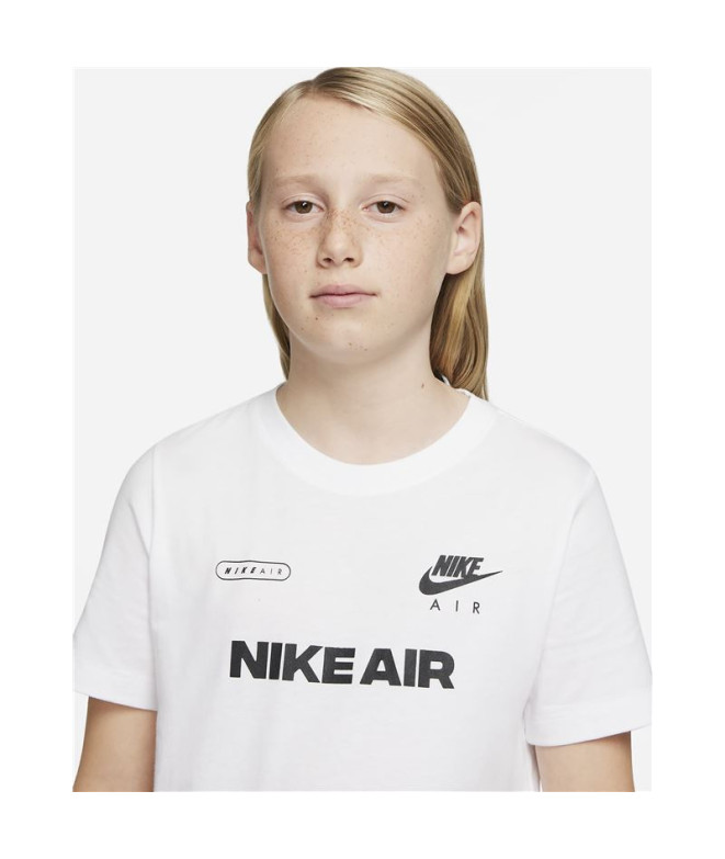Camiseta Nike Air Boys White