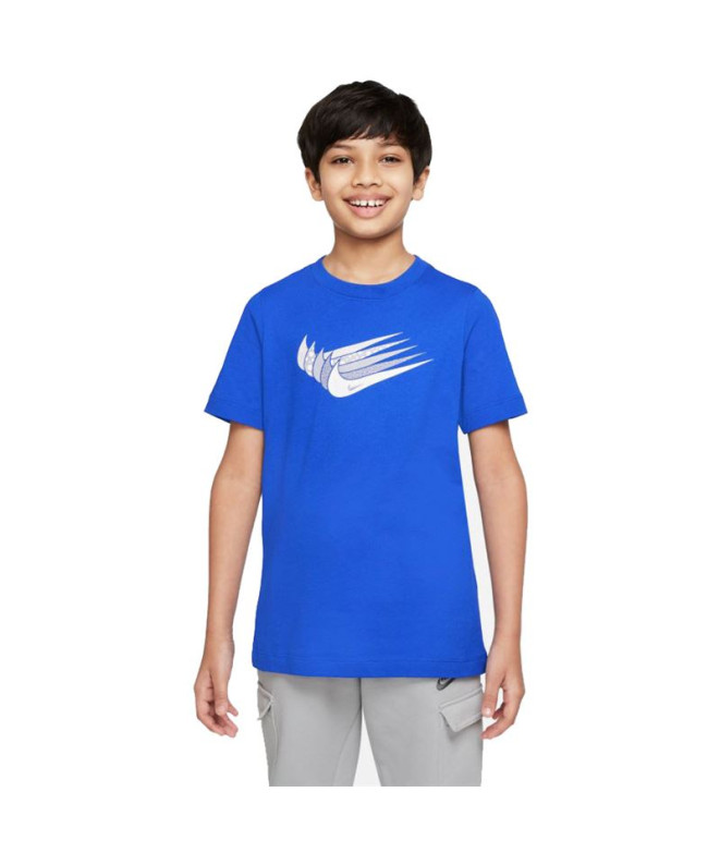 T-shirt Nike Sportswear Kids Bleu