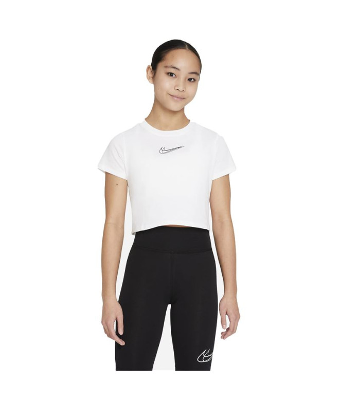 T-shirt Nike Sportswear Girl Blanc