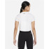 Camiseta Nike Rapariga Sportswear Branco