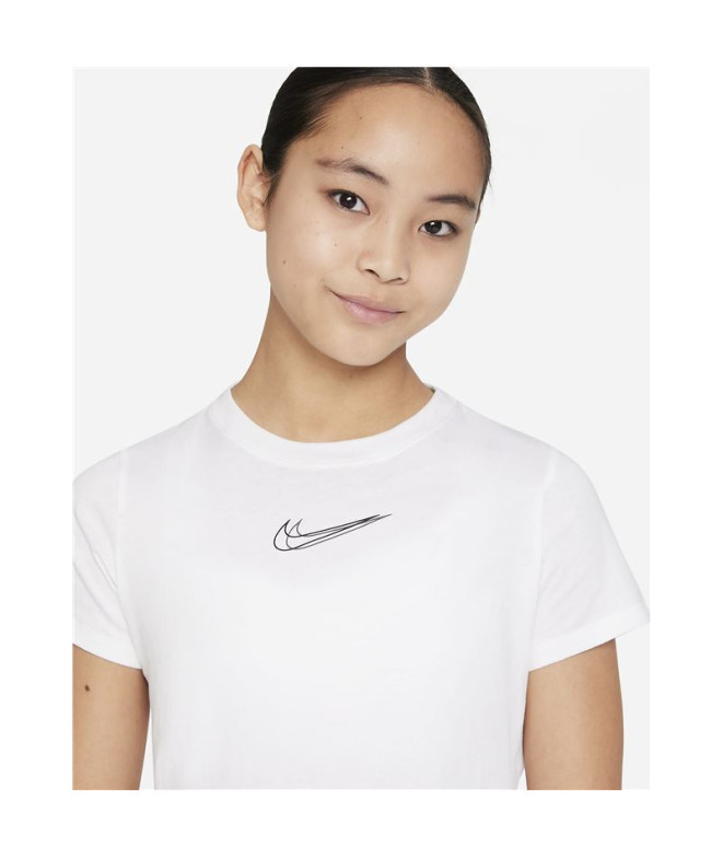 Camiseta Nike Sportswear Girl White