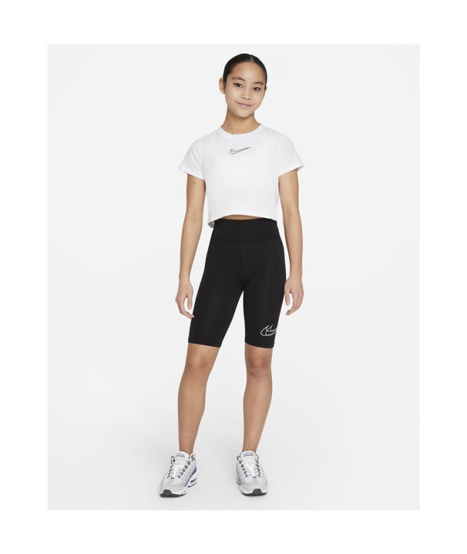T-shirt Nike Sportswear Girl Blanc