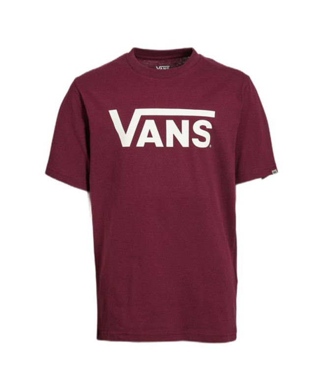 Camiseta Vans Drop V Boy-B Kids Red