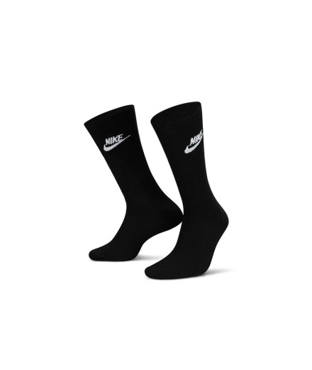 Meias Nike Sportswear Everyday Essential Preto 3P