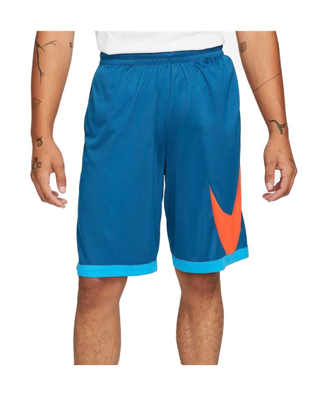 Calça basquetebol Nike de Dri-FIT M Blue