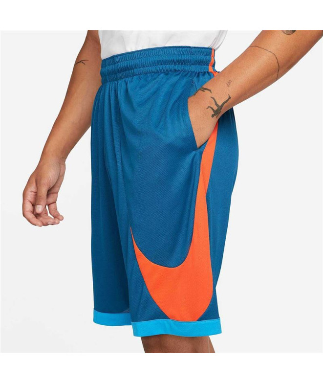Pantalons basket-ball Nike de Dri-FIT M Bleu