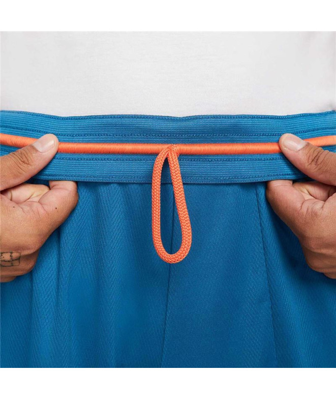 Pantalons basket-ball Nike de Dri-FIT M Bleu